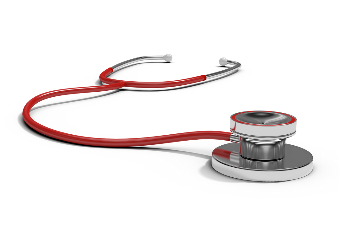 Red Stethoscope on Transparent Background: Medical Health and Protection Concept - Download Free Stock Images Pikwizard.com