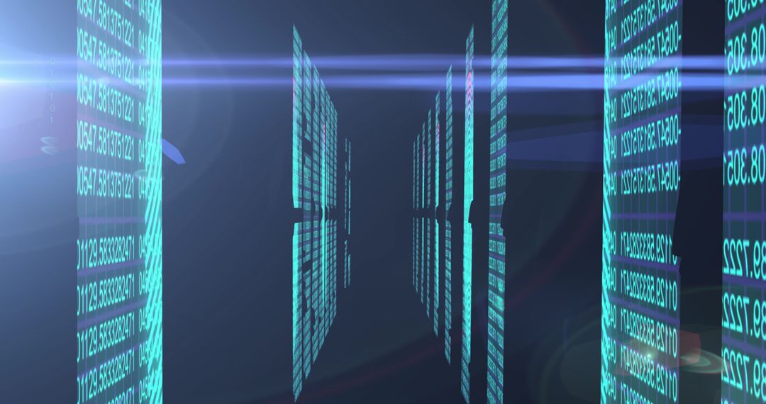 futuristic binary code communication concept - Free Images, Stock Photos and Pictures on Pikwizard.com