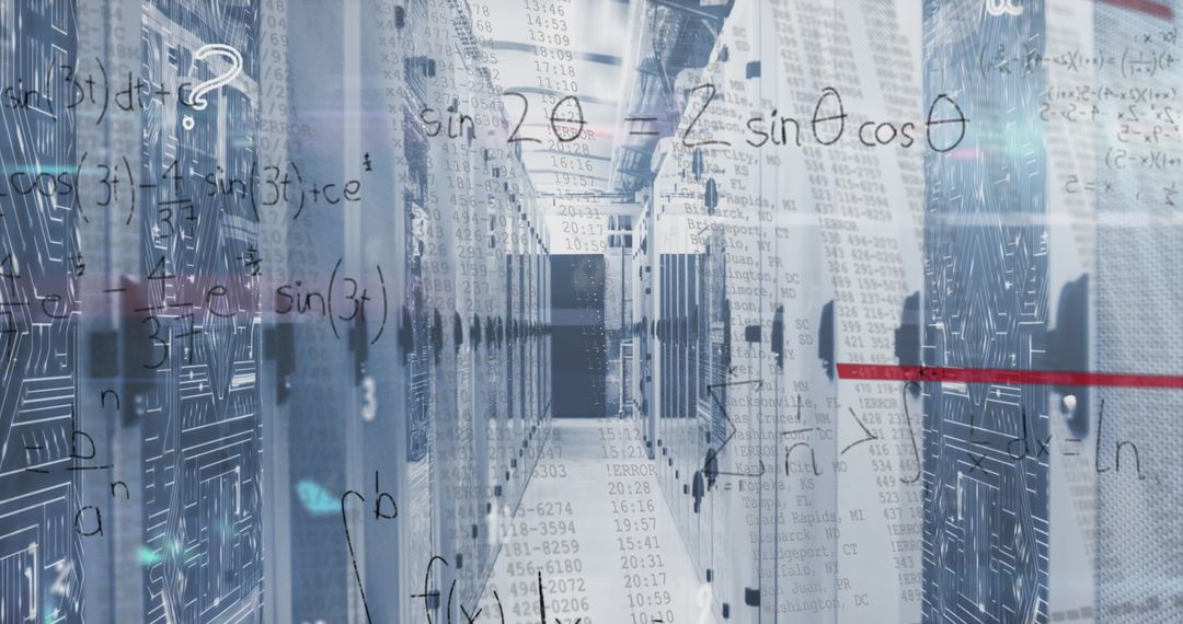 Digital Data Interface and Mathematical Overlay in Data Center