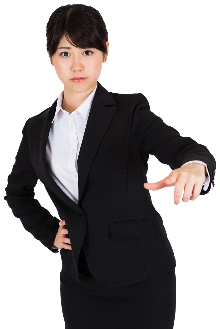 Businesswoman Asking Firmly, Transparent Background - Download Free Stock Images Pikwizard.com