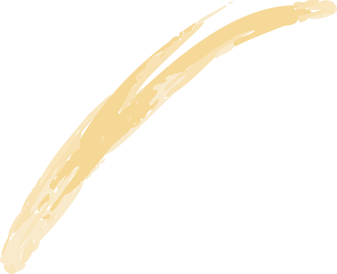 Creamy Brushstroke on Transparent Background Acrylic Art