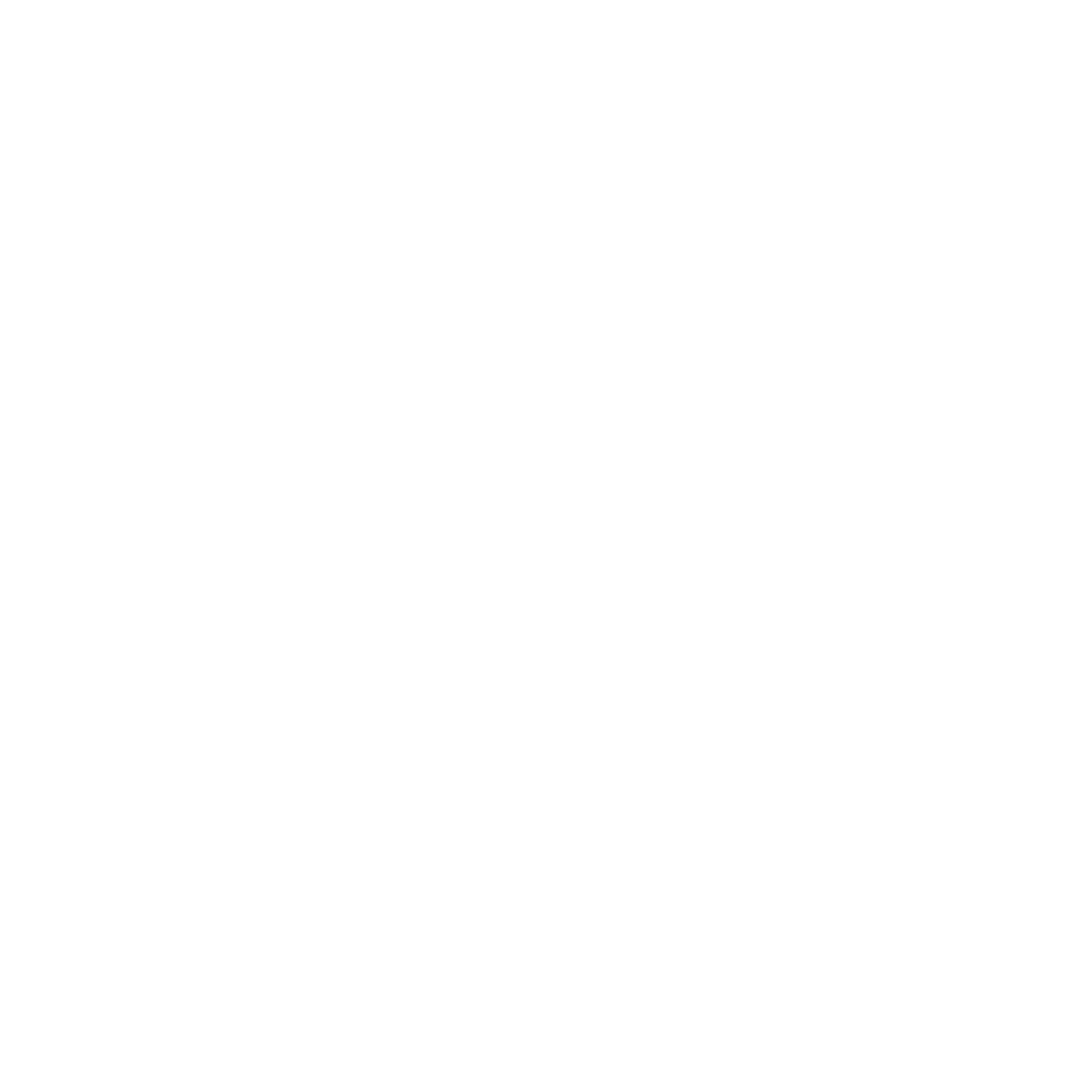 White Snowflake Illustration on Transparent Background