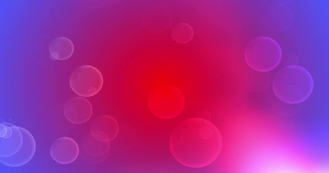 Mesmerizing Light Bokeh on Purple Gradient Background