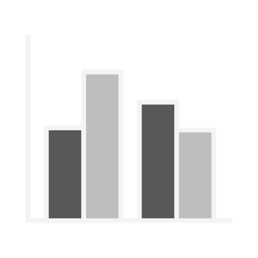 Transparent Financial Diagram for Business and Statistics