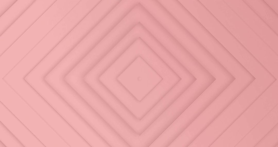 Abstract Geometric Diamond Patterns in Soft Pink Tones