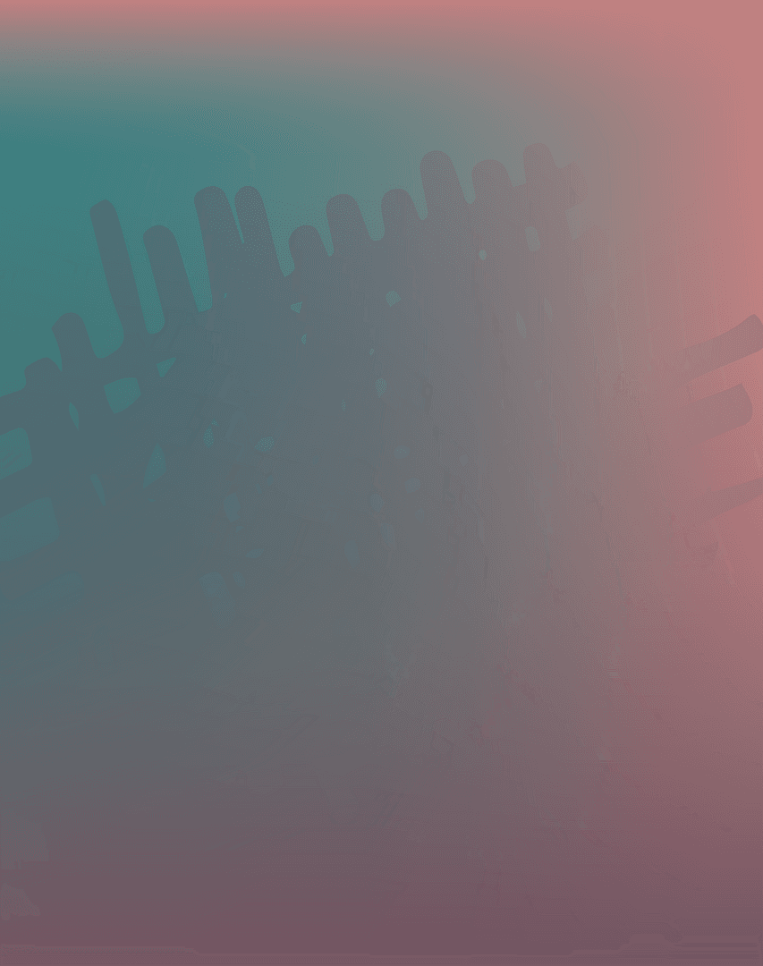 Vibrant Gradient Transparent Background with Abstract Design