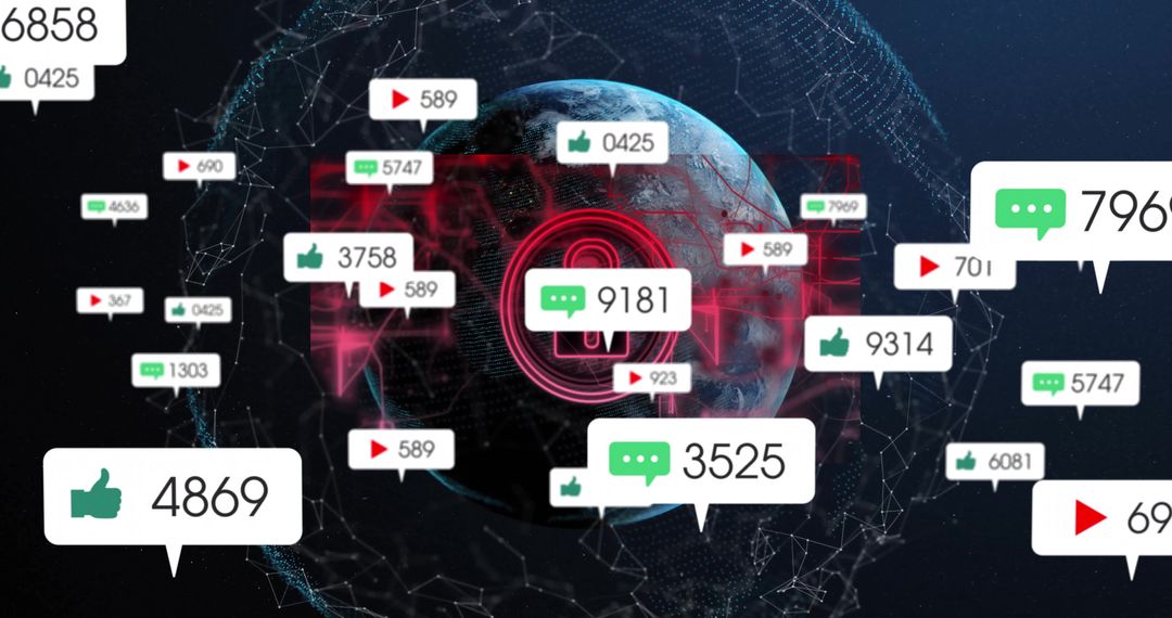Digital Security Lock Shielding Global Interactive Data