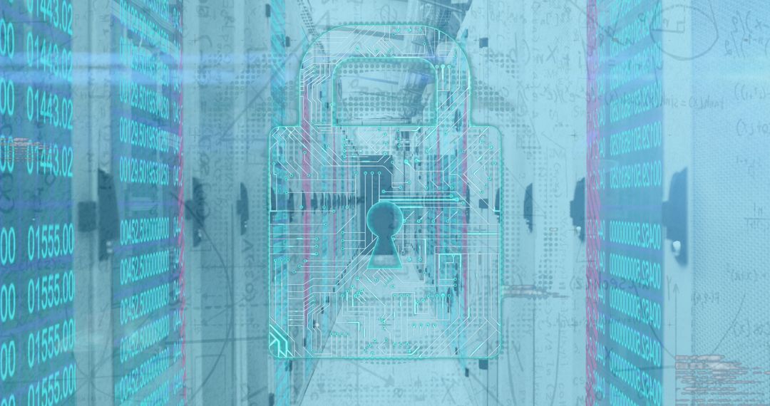 Digital Security Lock Overlay on Data Center Servers