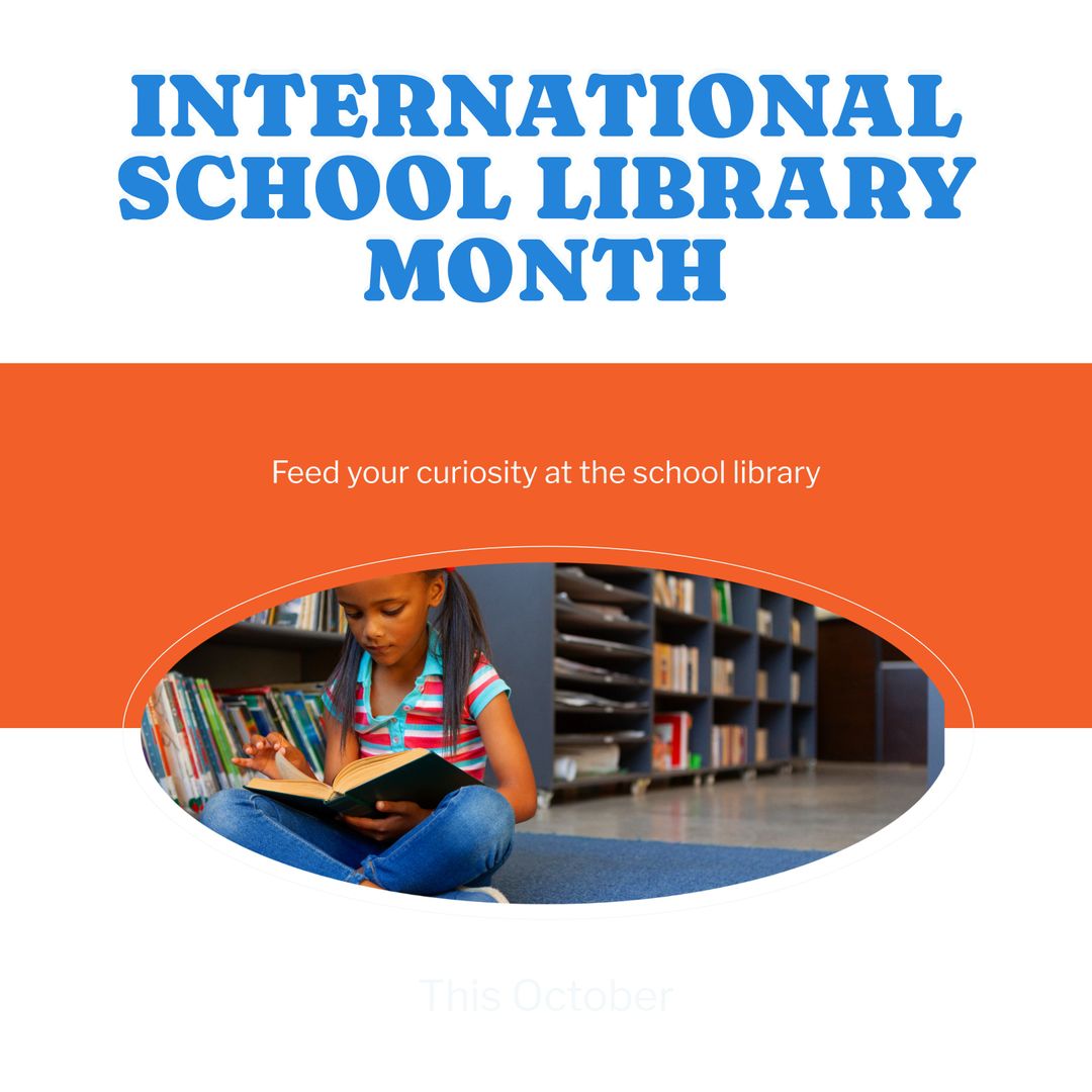 International School Library Month Celebration Concept Design
