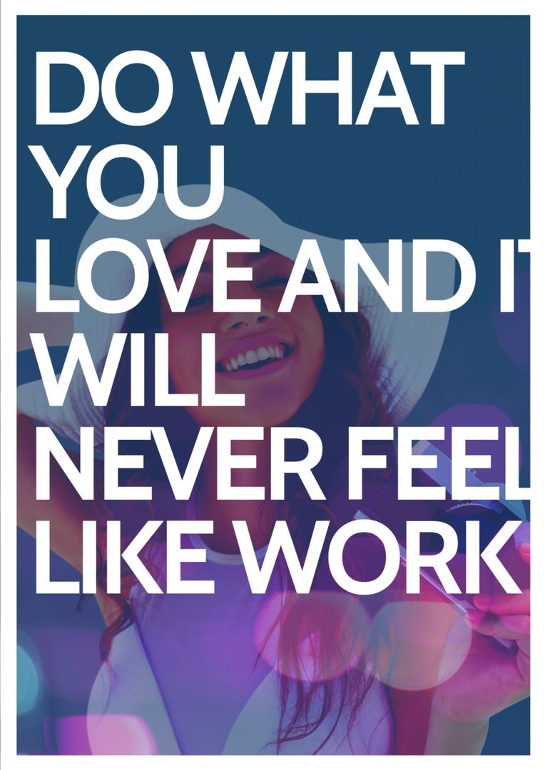 Motivational poster: inspirational message for personal development