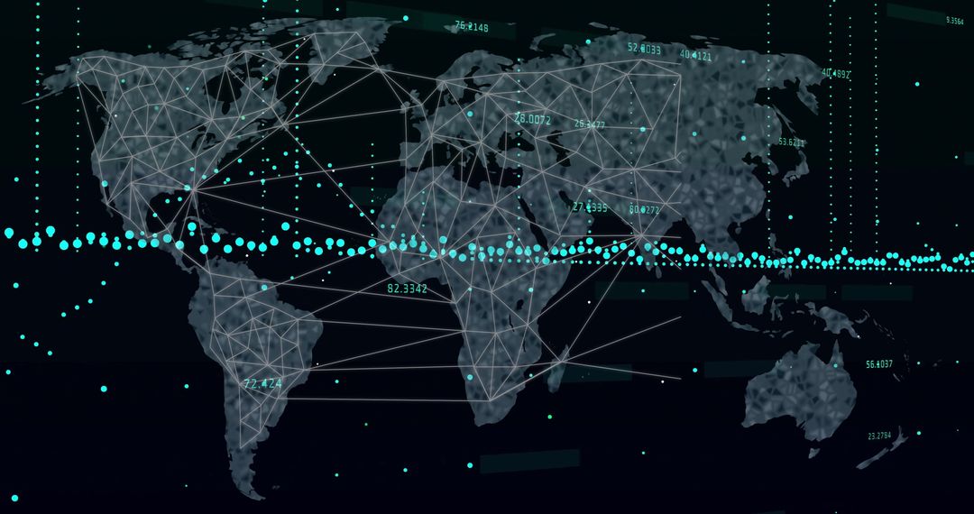Global Network Connections with Data Visualizations