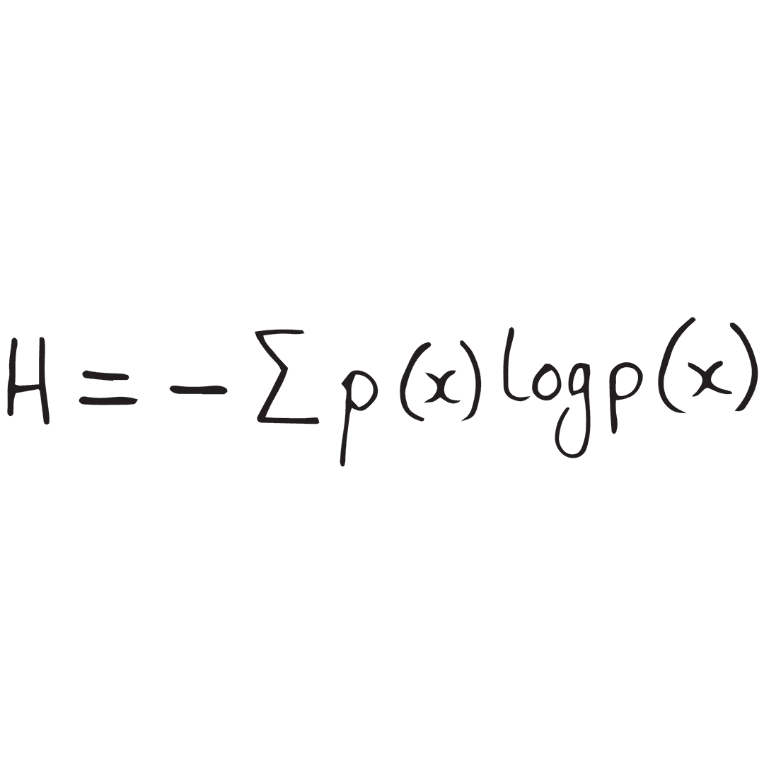 Mathematical Formula on Transparent Background for Education