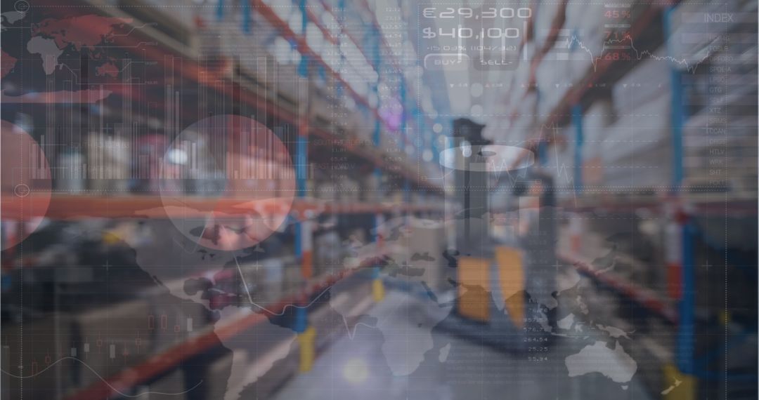 Global Shipping Data Overlay Warehouse Concept