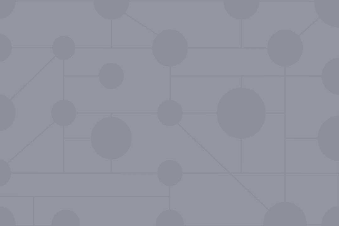 Geometric Grey Circles Pattern on Transparent Background