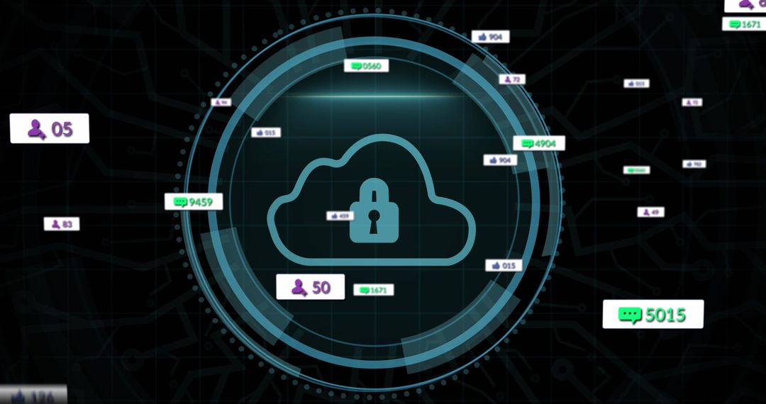 Cloud Computing and Data Analytics Visualization with Social Media Indicators