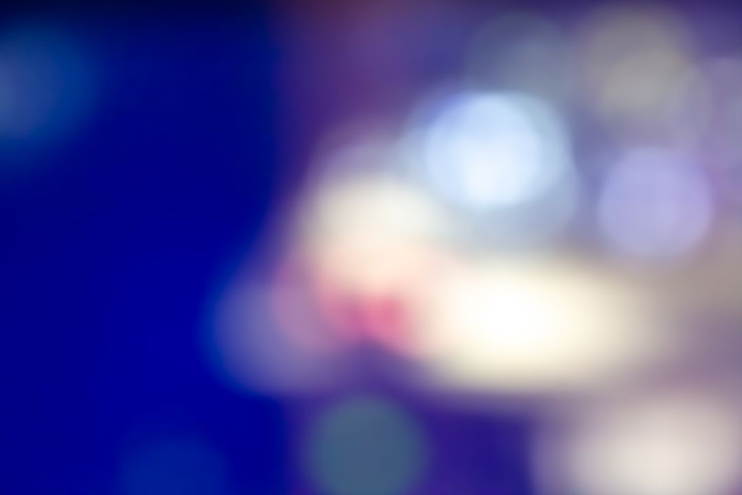 Abstract Blurred Background with Vibrant Color Bokeh