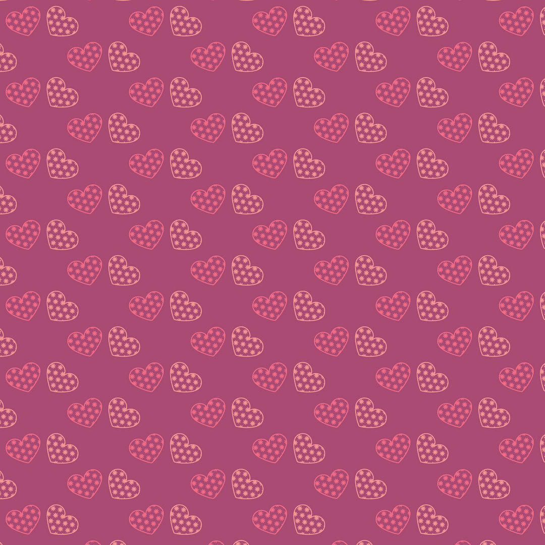 Seamless Transparent Red Heart Pattern with Dotted Design - Download Free Stock Images Pikwizard.com