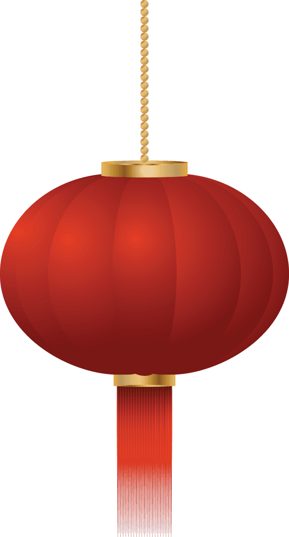 Digital Red Christmas Bauble Transparent Background