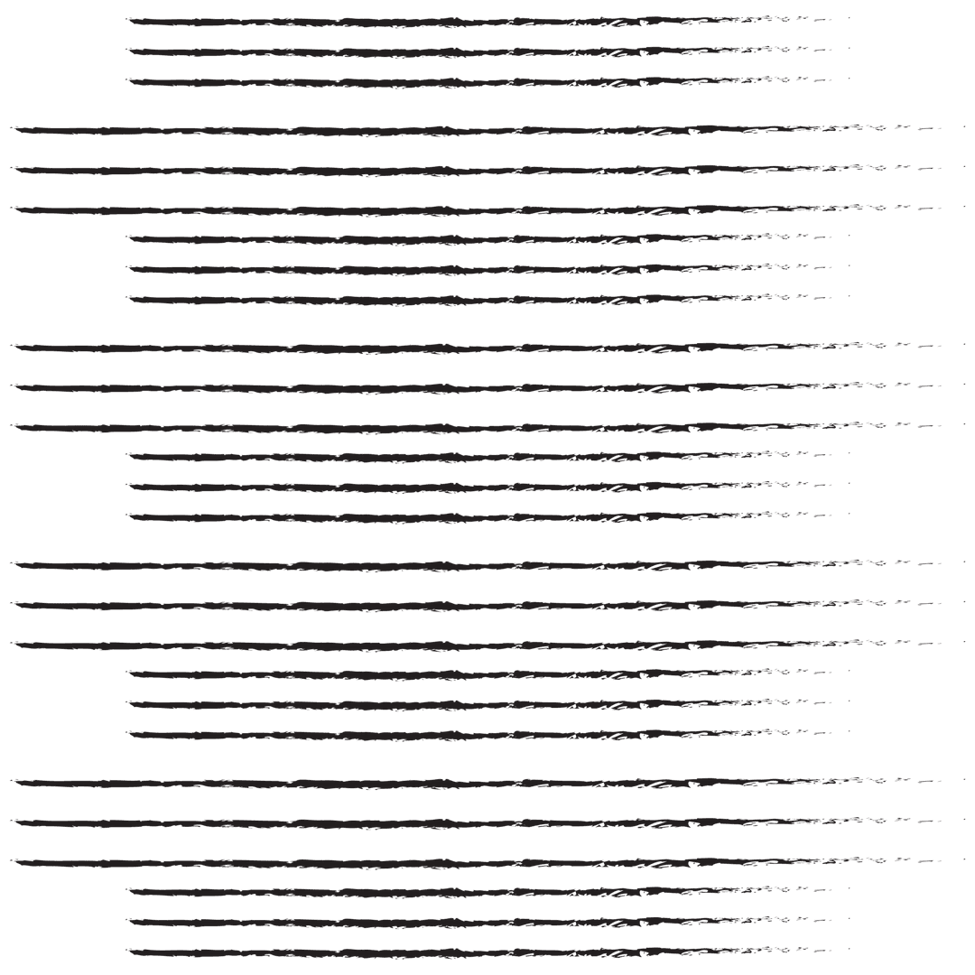 Digital Abstract Line Illustration on Transparent Background