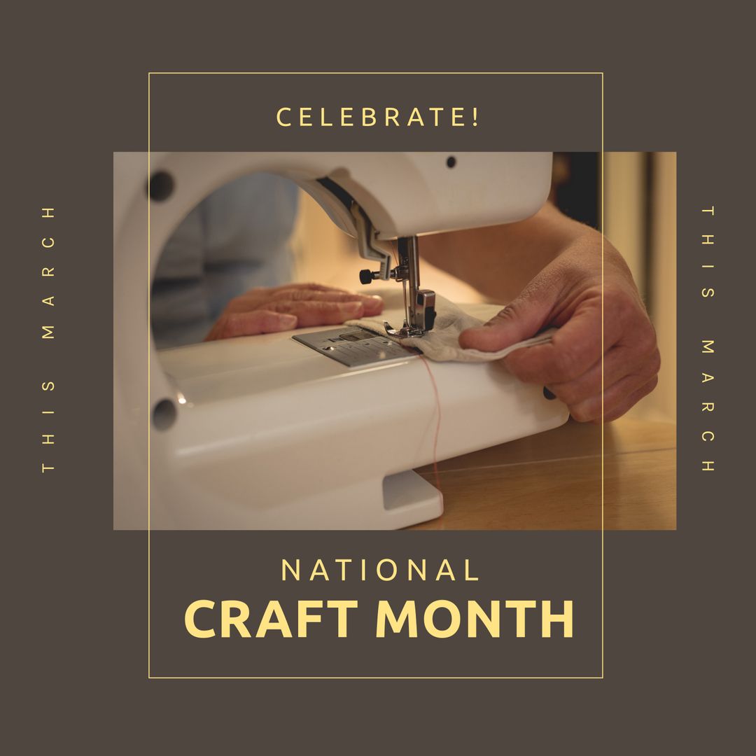 Celebrating National Craft Month with Sewing