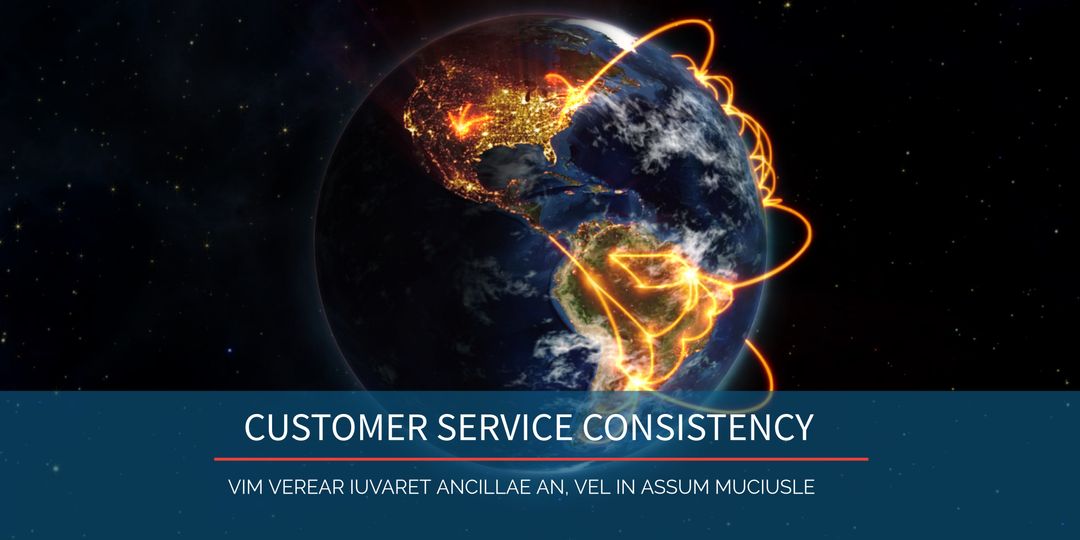 Global Connectivity Highlighting Customer Service Consistency