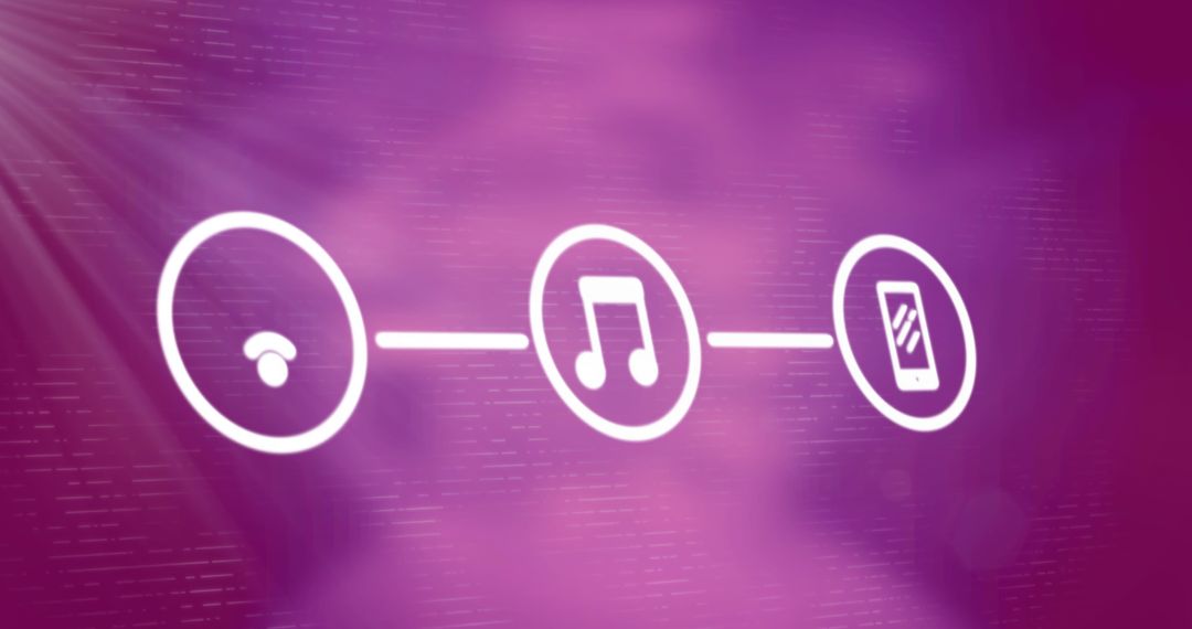 Digital Connectivity and Multimedia Technology Concept