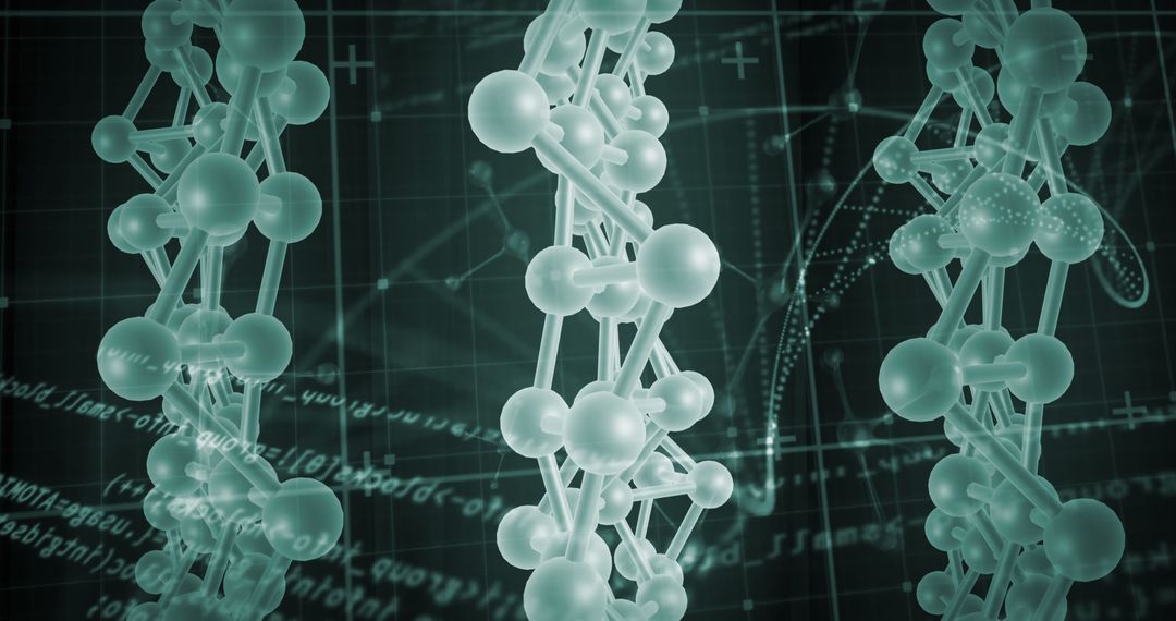 Futuristic Data Network Representation with Molecular Structures