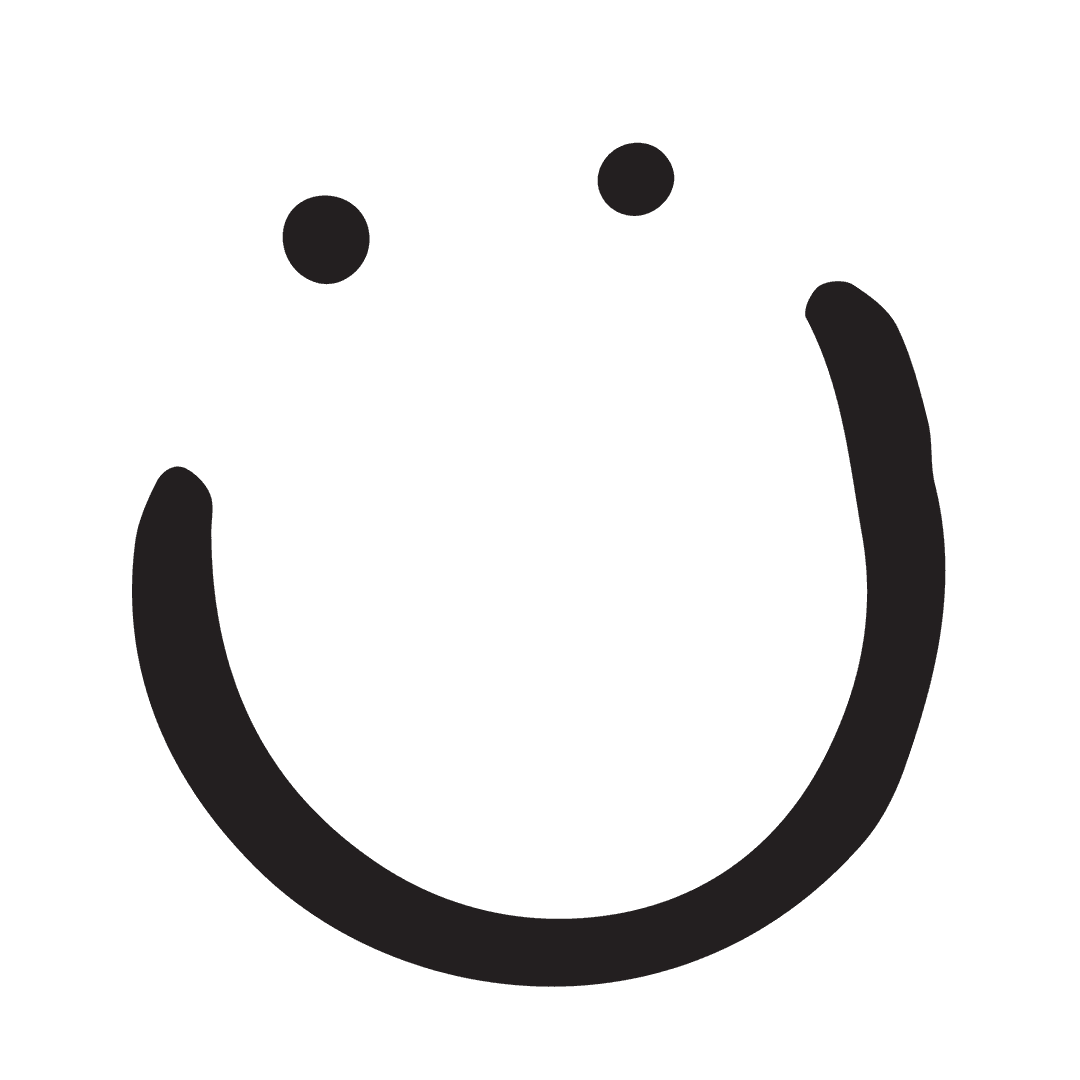 Simple Black Smiling Face Icon on Transparent Background - Download Free Stock Images Pikwizard.com