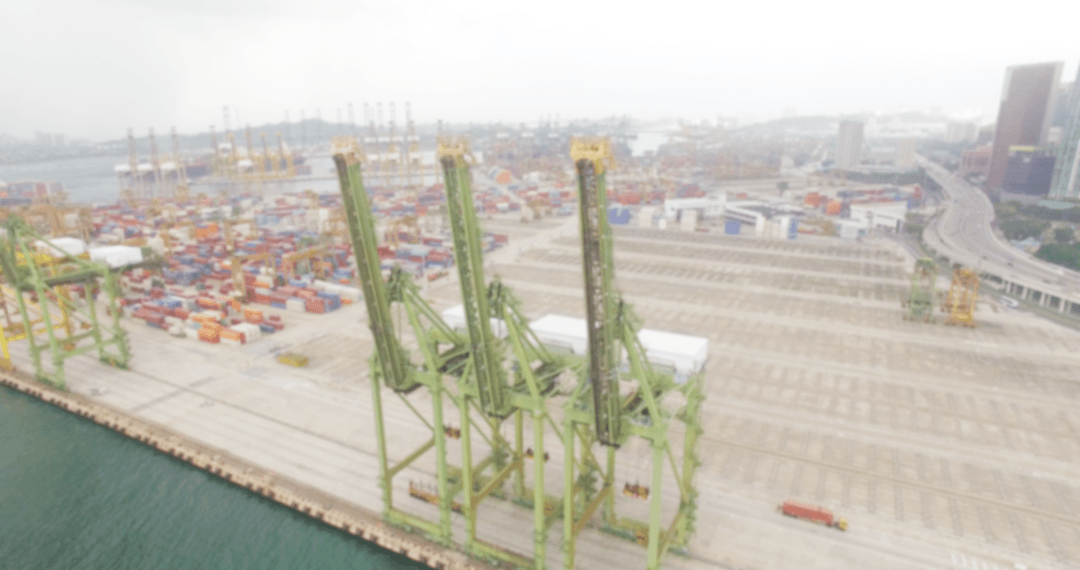 Transparent Aerial View Massive Dock</br> - Download Free Stock Images Pikwizard.com