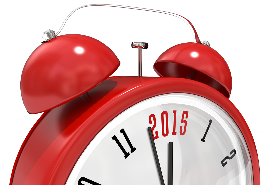 Red Alarm Clock with Transparent Background Highlighting 2015 - Download Free Stock Images Pikwizard.com