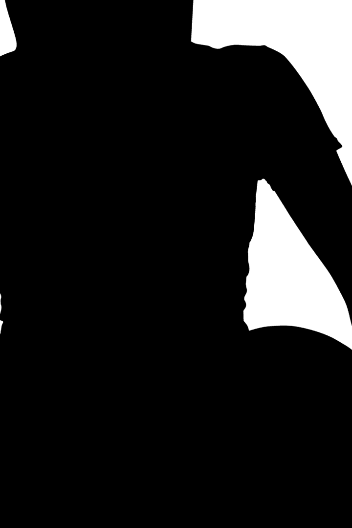 Silhouette Man Holding Ball Transparent Background for Sports Design