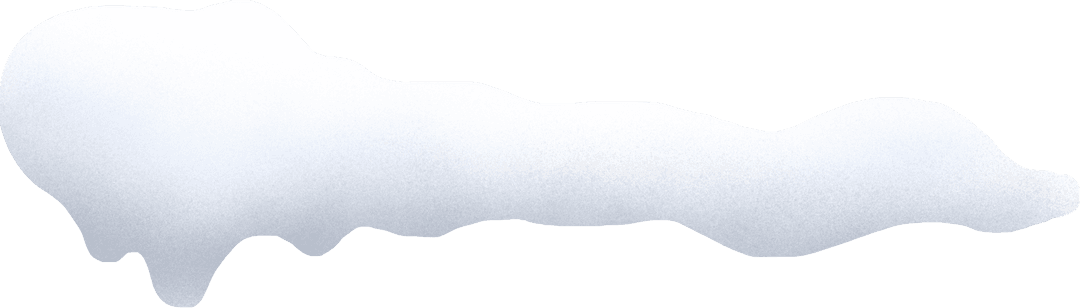 Transparent Snow Drift Illustration for Winter Designs