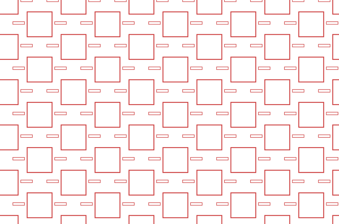 Transparent Geometric Red Pattern on Transparent Background