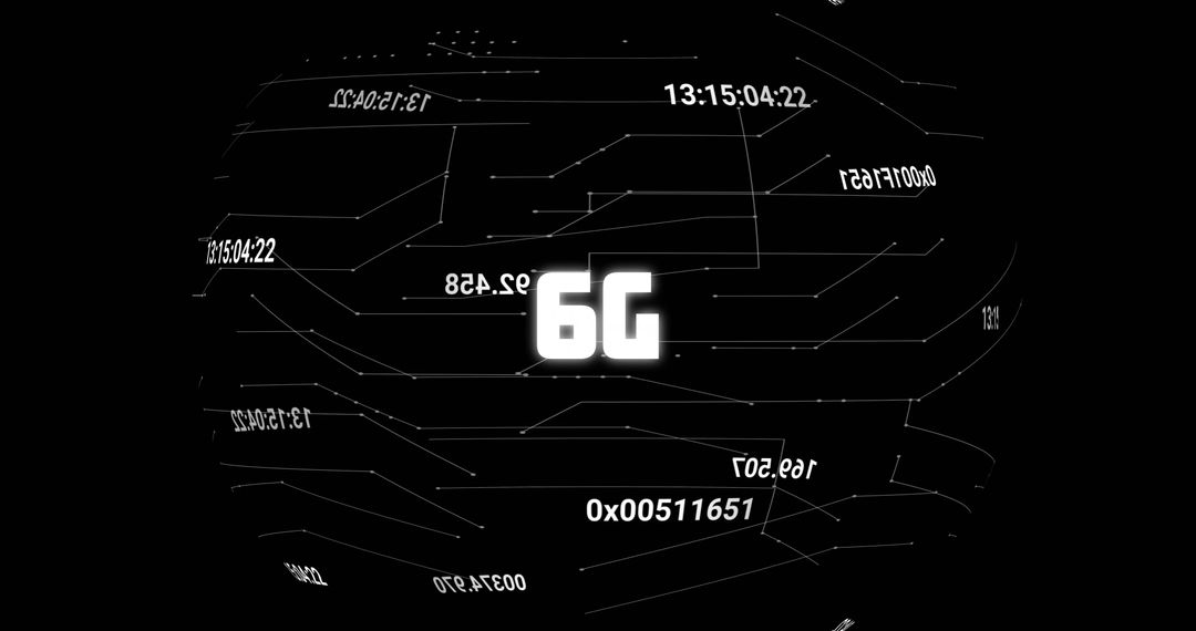 Futuristic 6G Technology with Digital Data Network