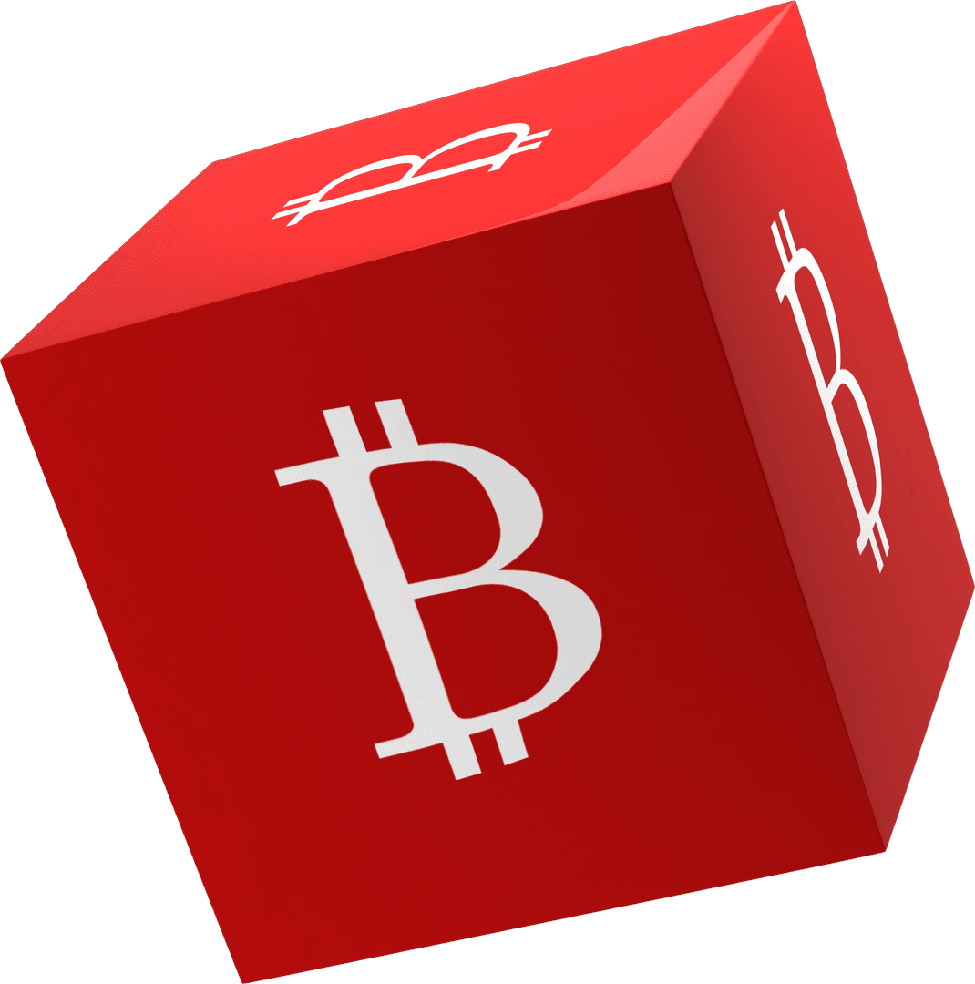 Transparent Red Cube with Bitcoin Symbols Floating - Download Free Stock Images Pikwizard.com