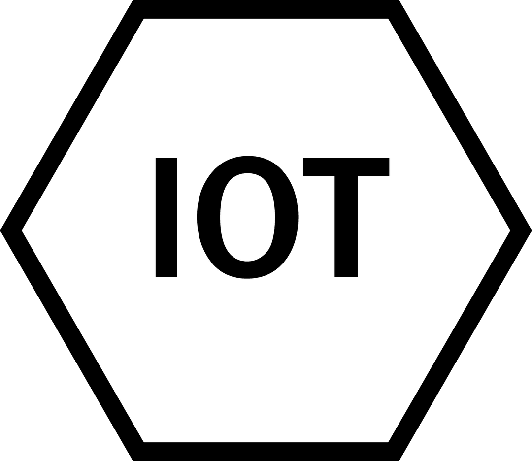Transparent Hexagon with IoT Text for Technology and Communication - Download Free Stock Images Pikwizard.com