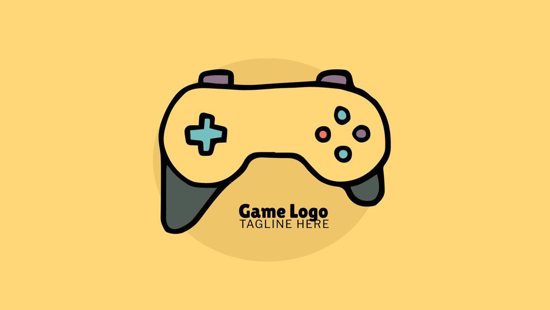 Vibrant Game Controller Icon for Gaming Events
