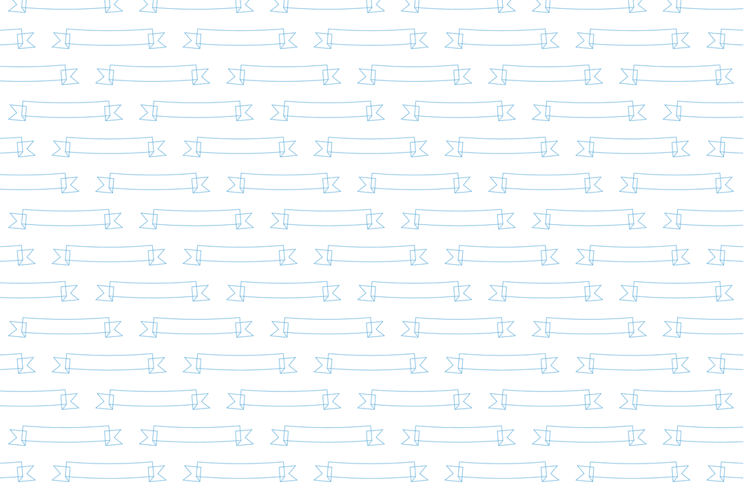 Blue Underliner Pattern on Transparent Background
