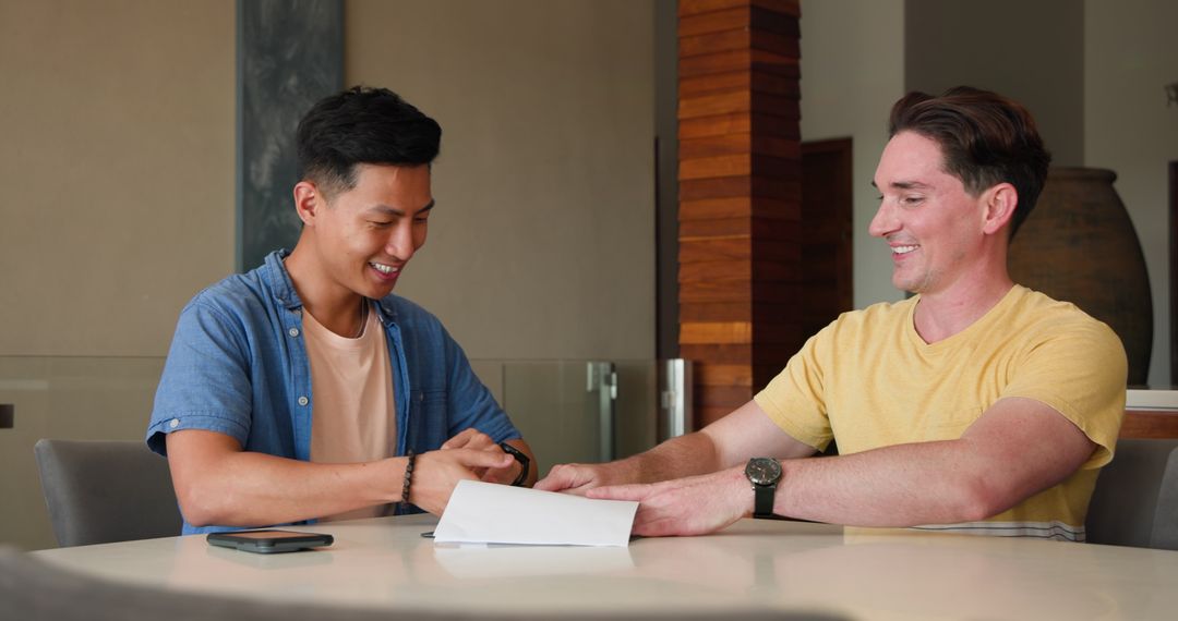 Happy Friends Sharing Laughter and Conversations in Relaxed Setting