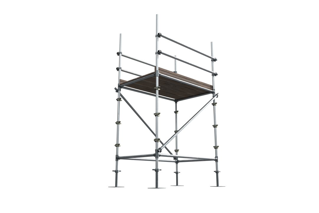 Transparent isolated 3D illustration of a scaffolding structure - Download Free Stock Images Pikwizard.com