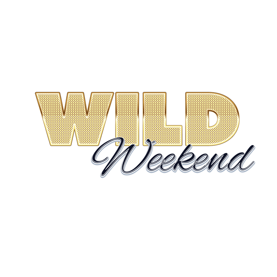 Wild Weekend Digitally Designed Vector on Transparent Background