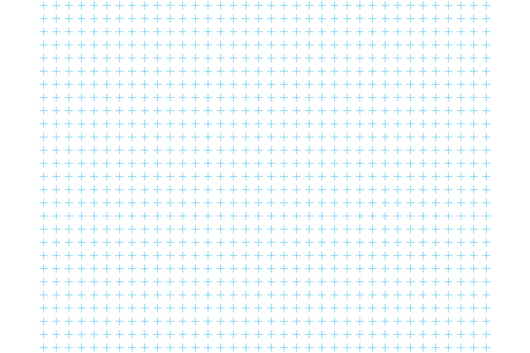 Blue Crosses Pattern on Transparent Background for Creative Designs