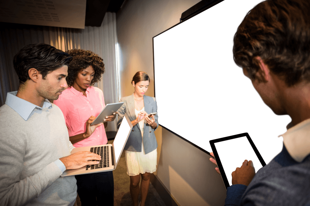 Transparent Inteaction with Technology in Office Setting