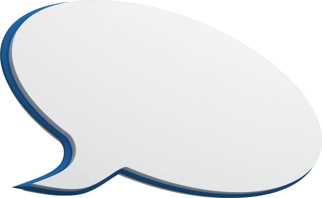 Transparent 3D Speech Bubble for Communication Projects - Download Free Stock Images Pikwizard.com