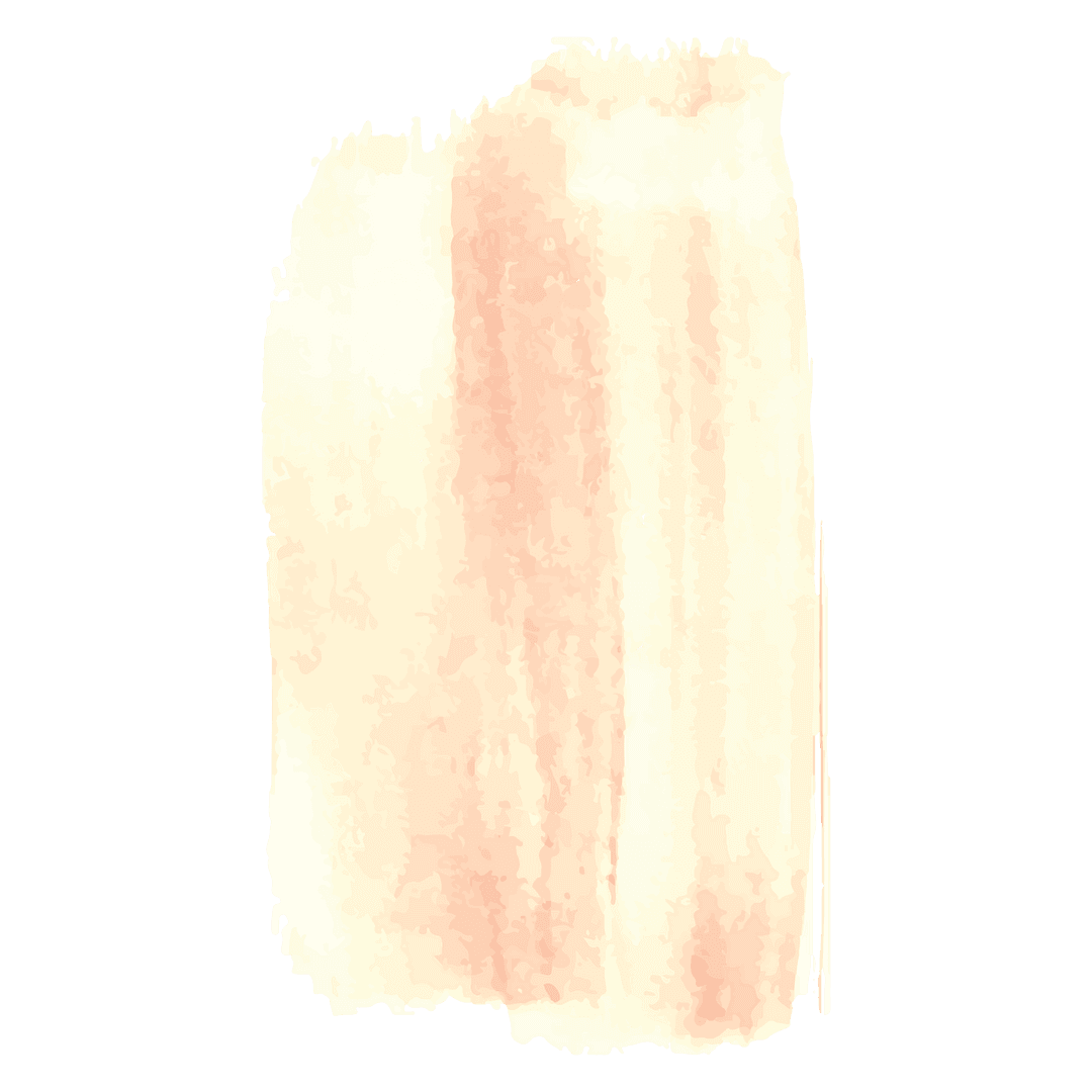 Beige Abstract Brush Stroke Over Transparent Background
