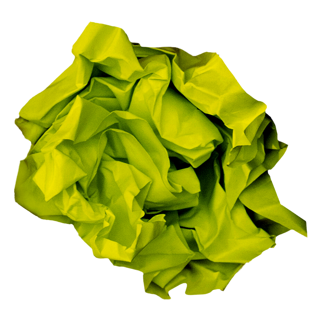 Green Abstract Shape Crumpled Paper on Transparent Background - Download Free Stock Images Pikwizard.com