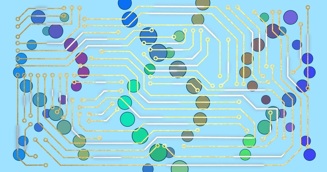 Digital Circuit Board Interface with Abstract Elements