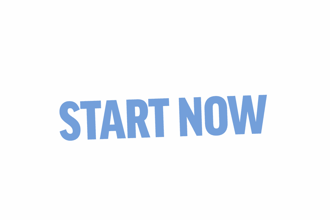 Start Now Text on Transparent Background Digital Illustration