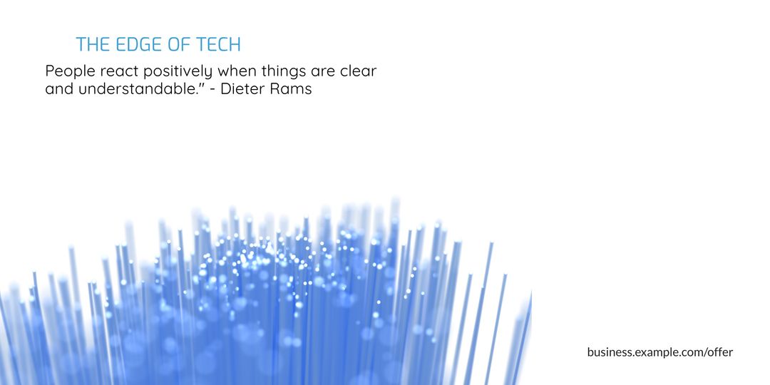 Tech Innovation and Clarity: Abstract Light Points Expansion