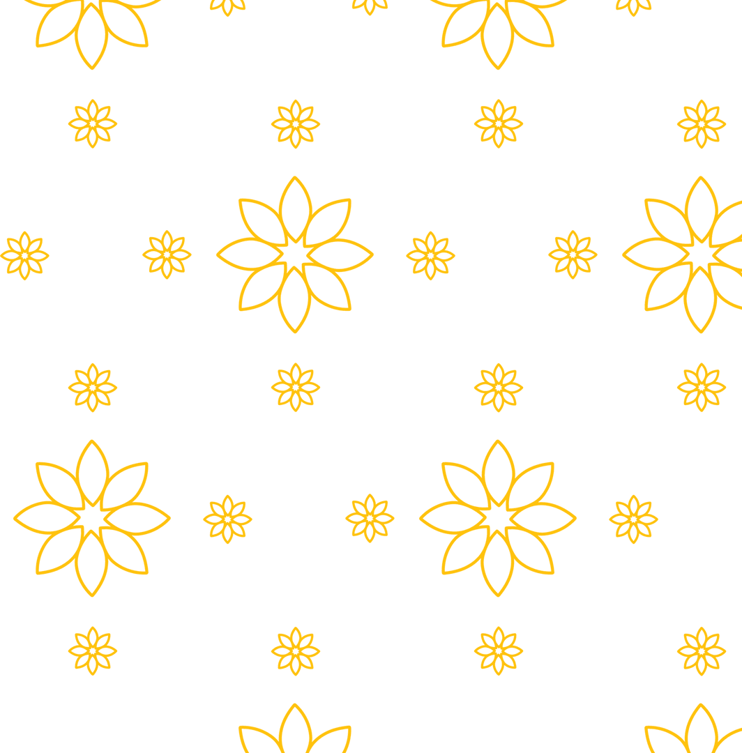 yellow flower pattern on transparent background for design projects - Download Free Stock Images Pikwizard.com